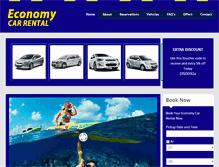 Tablet Screenshot of economycarrental.com.ky